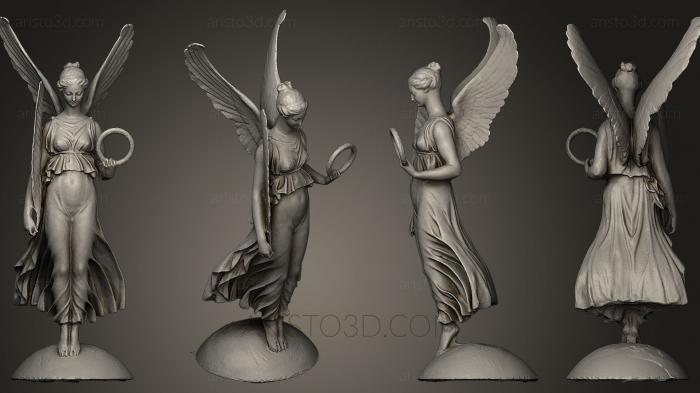 Figurines of girls (STKGL_0160) 3D model for CNC machine